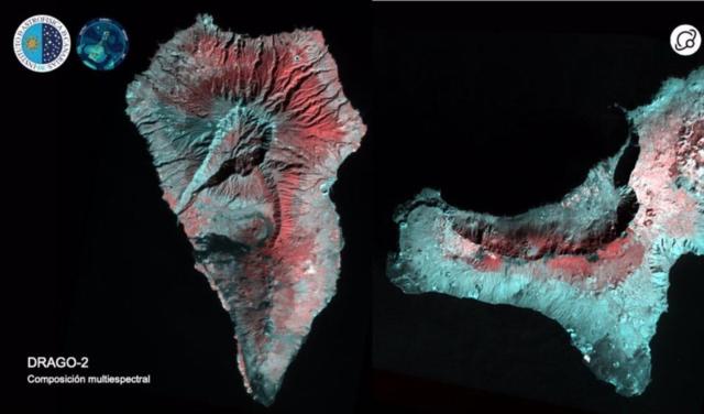 Primeras imágenes captadas por el satélite canario ALISIO-1